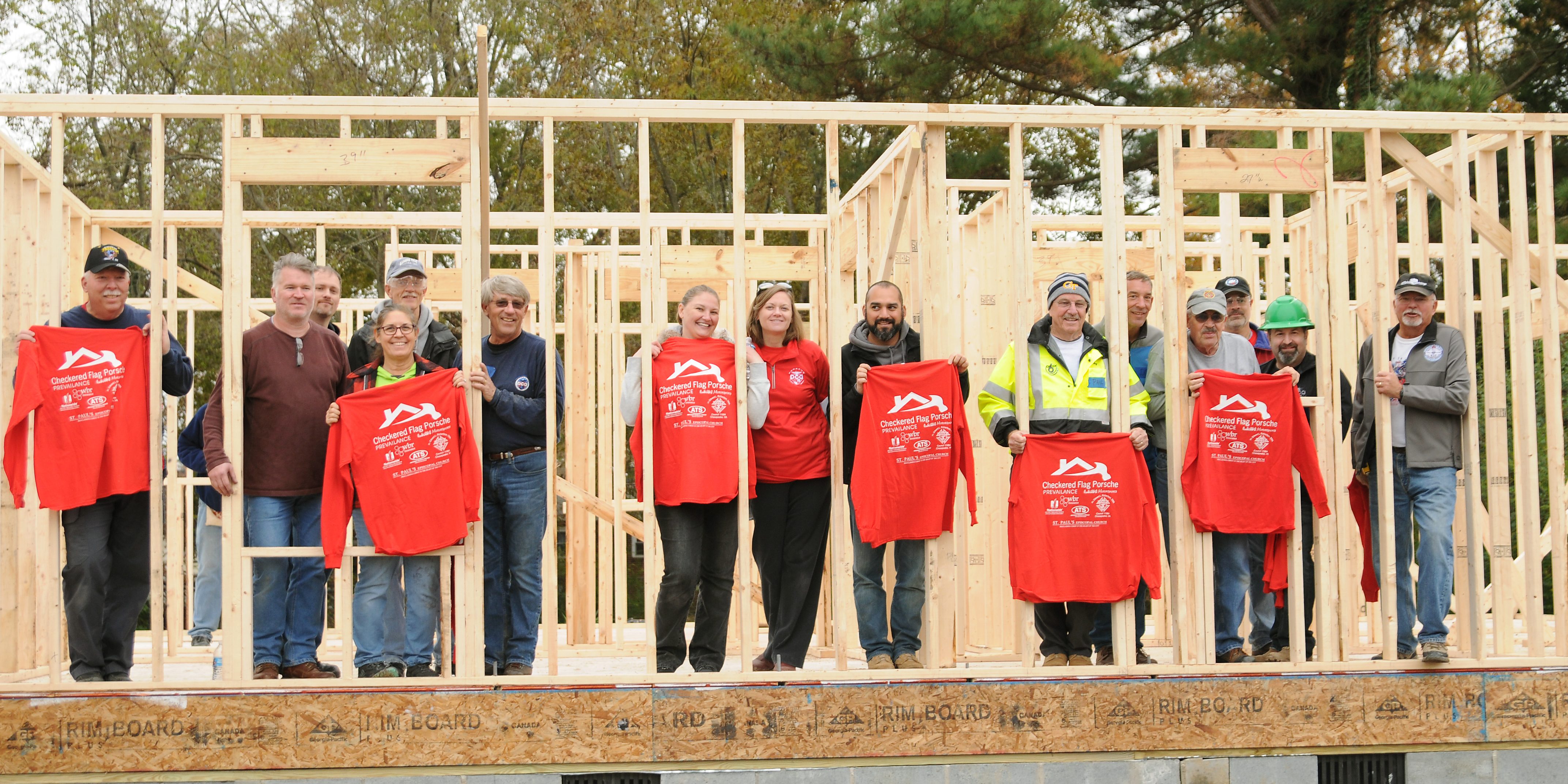 FSR members on build day