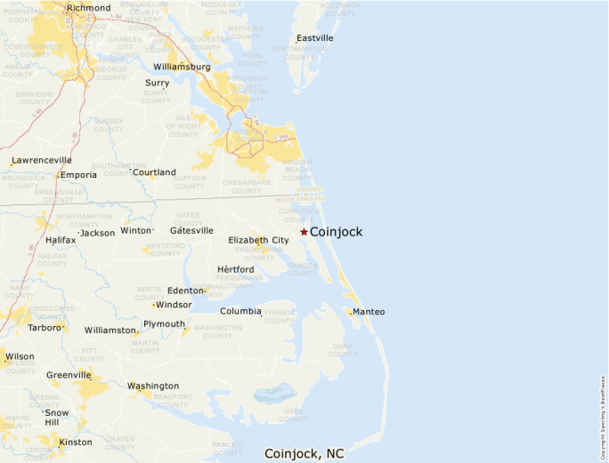 Coinjock NC Rallye (starts in Chesapeake) First Settlers Region